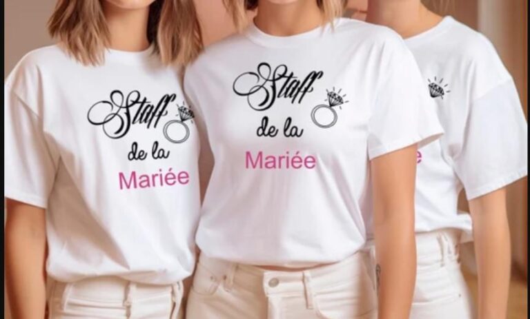 T-shirt personnalisé pour un enterrement de vie de célibataire : idées