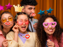 Photobooth van combi VW : l’animation phare du thème bohème