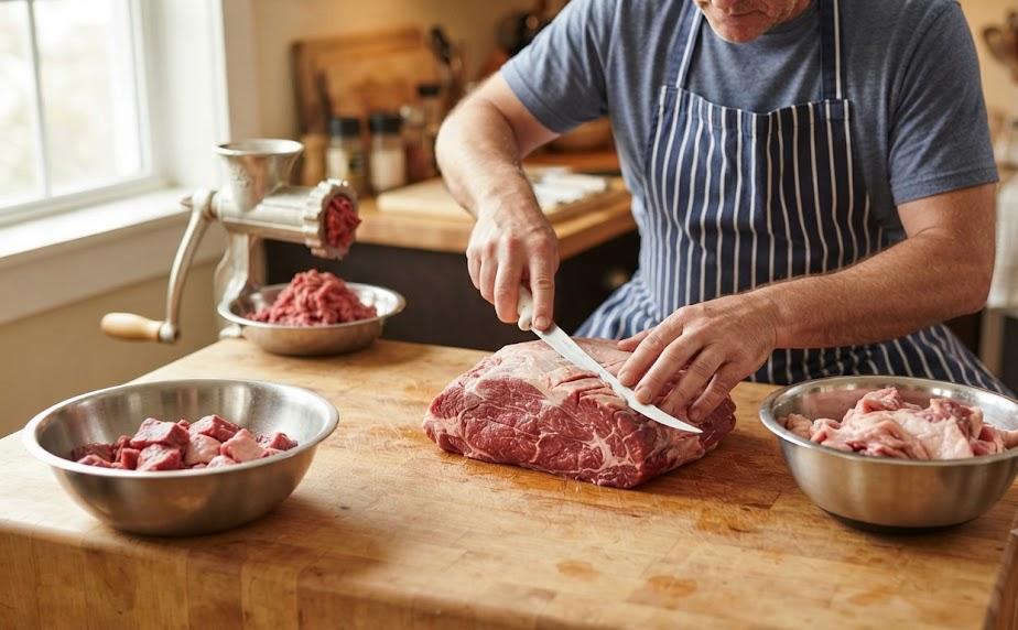 Apprendre le parage pour faire ses propres viandes hachées