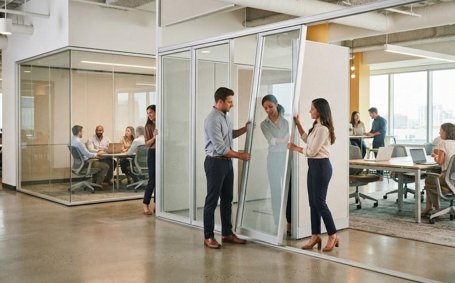 Les avantages de la cloison modulaire amovible