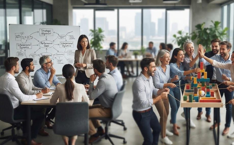 Coaching d'équipe ou team building