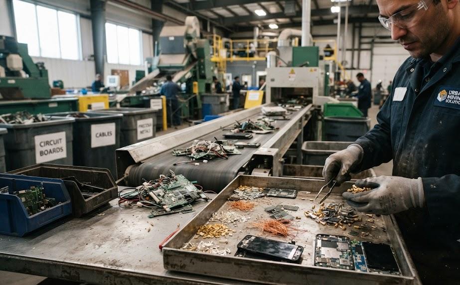 Le recyclage des métaux rares