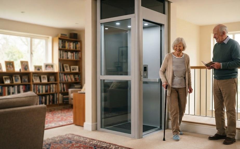 L'élévateur domestique pour le maintien à domicile des seniors