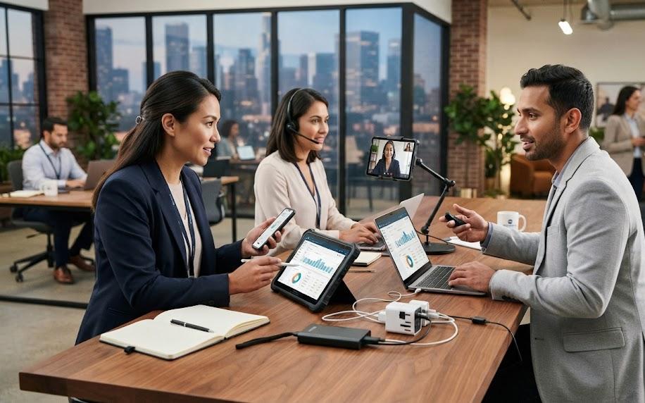 Les outils technologiques indispensables pour équiper sa force de vente nomade