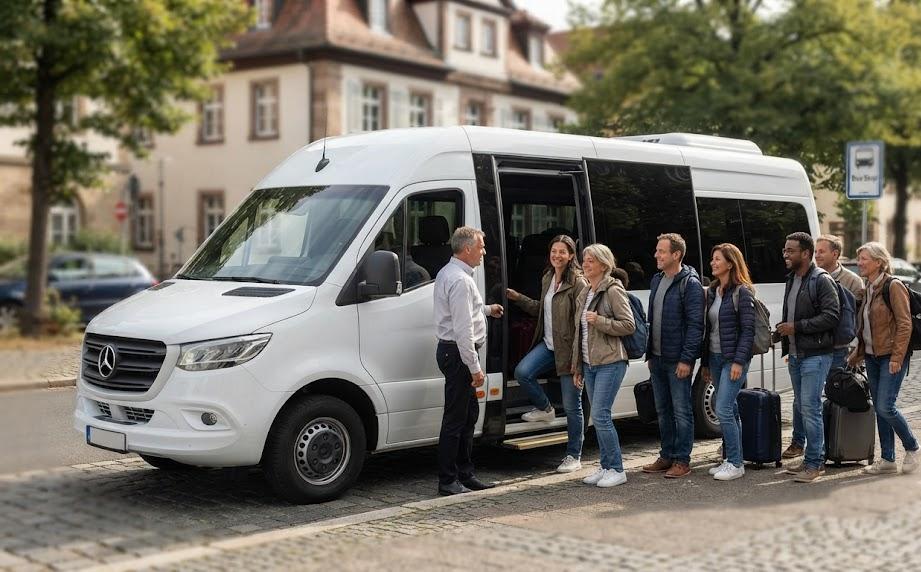 Location de minibus pour des déplacements en groupe