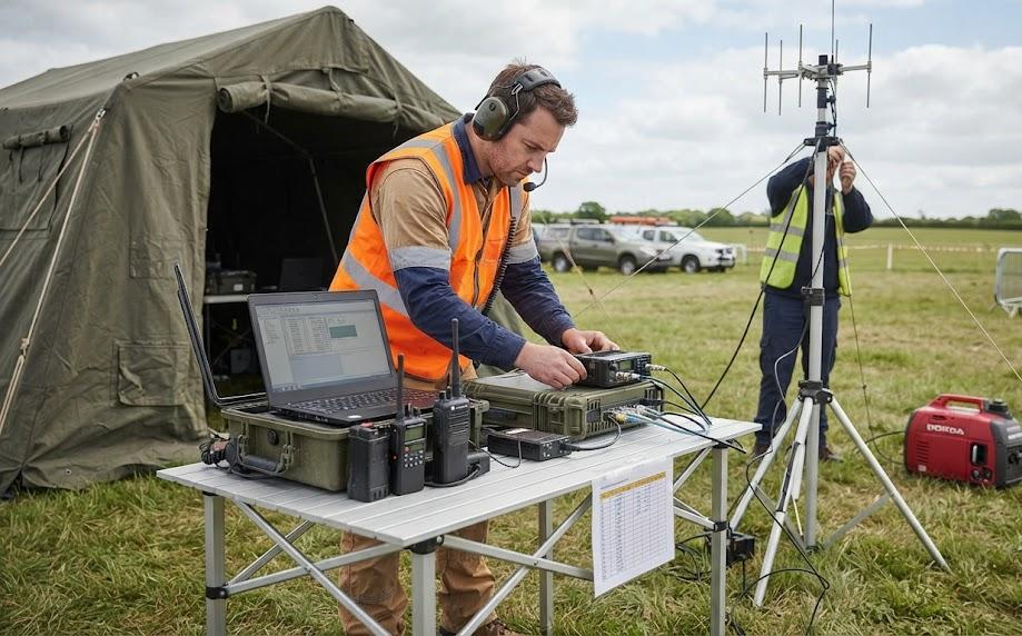 Réseau radio dédié ou location temporaire de fréquences