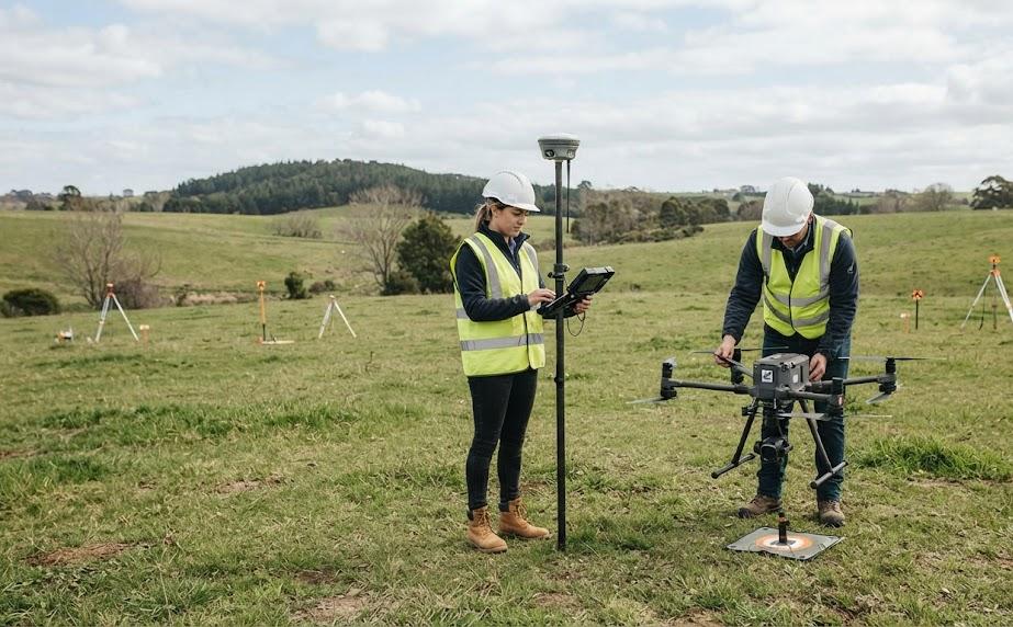 Relevé plan topographique par drone ou GPS