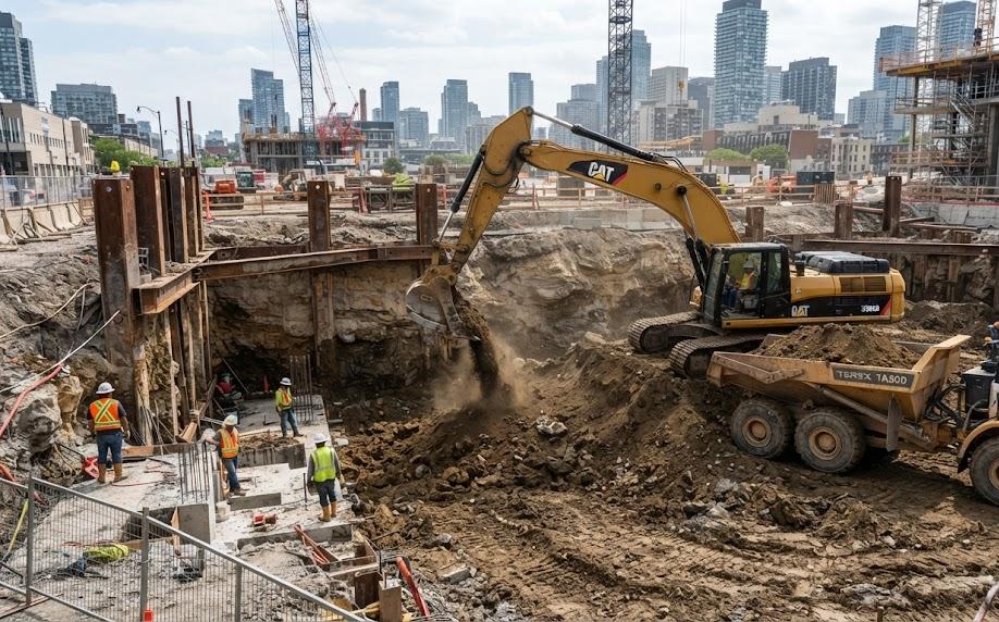 Excavation : une étape clé de la construction