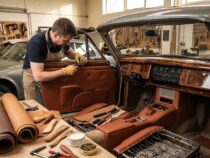 Sellerie et boiseries : l&rsquo;art de la restauration intérieur d&rsquo;une voiture ancienne