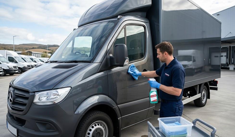Nettoyer un utilitaire complet avec 500ml de spray nettoyant