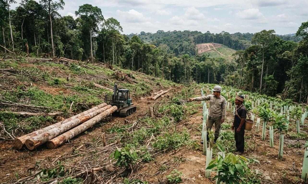 Respecter la biodiversité lors du déboisement