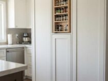 Comment condamner et habiller un espace perdu entre deux meubles de cuisine ?